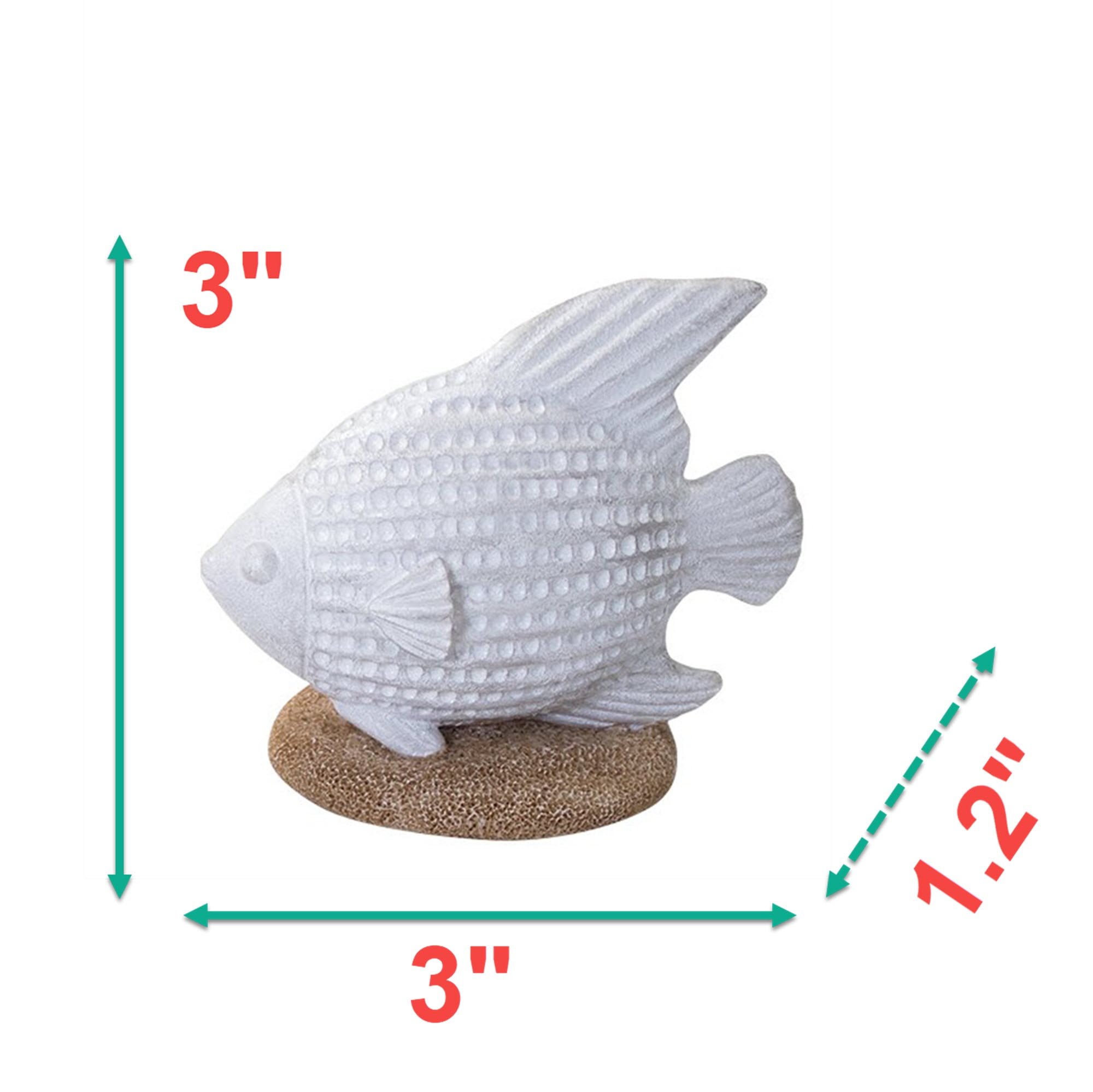 Penn-Plax Coastal Collection Resin Aquarium Decor for Fish Tanks - Small Sized - Selection Will Vary