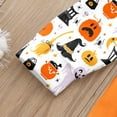 thumbnail image 3 of Child Printed Parent Home Warm Suit Wear Two Piece Pajamas Suit Halloween, 3 of 5