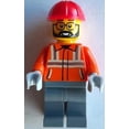 thumbnail image 2 of LEGO City: Builder Minifigure Plate Compactor and Flashing Arrow Sign - Ages 6+, 2 of 4