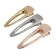 thumbnail image 4 of Masteelf  3 Pcs Duckbill Clip Rose Golden Hair Clips Hollow Out, 4 of 8