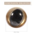 thumbnail image 3 of Shisuyan Yeux de Poupée Dorés 50 Pcs 1X1X0.3in, 3 of 8