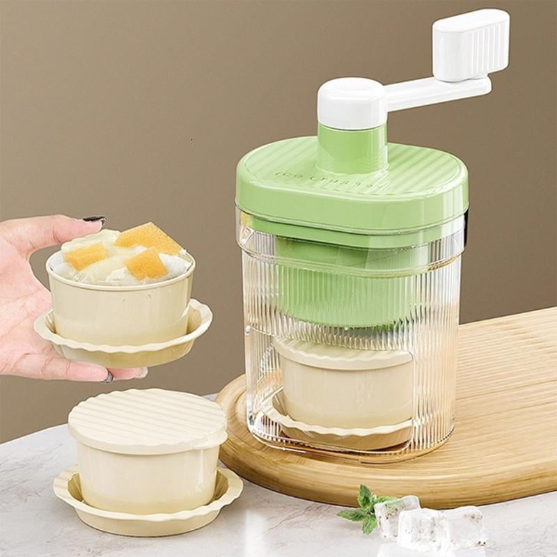 ANXPTIME Hand Cranks Ice Shavers Manual Ice Maker Machine For Making Margaritas
