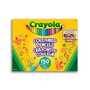 Crayola - Coloured Pencils featuring Colors of the World, 150 Count