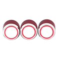 thumbnail image 3 of 3PCS Potentiometer Control Knob Red Color Metal Electric Guitar Volume Tone Control Knob for GD138, 3 of 5