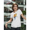 thumbnail image 2 of Sun Burst Parakeet Birds Tee Women's -Image by Shutterstock, 2 of 4