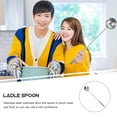 thumbnail image 4 of Water Scoop Multi-use Long Soup Spoon Stainless Steel Water Ladle Home Mixing Soup Ladle, 4 of 5
