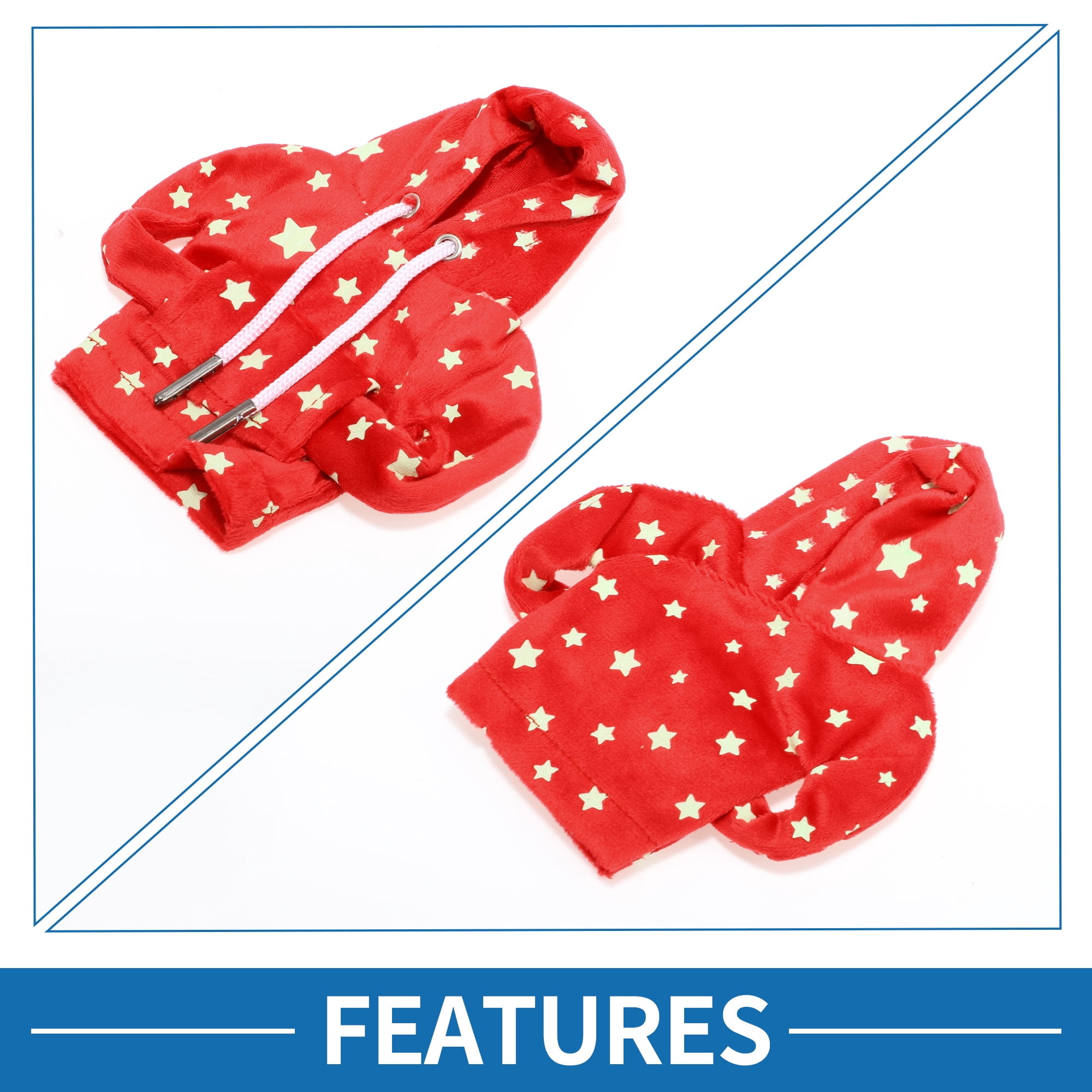 Unique Bargains Universal Shift Knob Cover Star Glow in the Dark for Car RV Truck Red