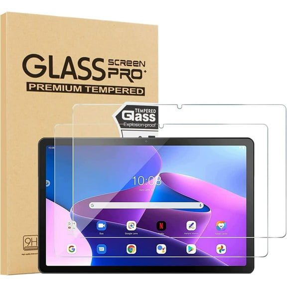 [2 Pack] EpicGadget Screen Protector for Lenovo Tab M10 Plus 10.6" (3rd Gen) 9H Hardness HD Clear Tempered Glass Screen Protector for Lenovo Tab M10 Plus Gen 3 2022 Release (TB-125F/TB-128F)
