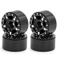 thumbnail image 1 of Yeacher Aluminum Alloy Wheel Rim Beadlock Wheel Rims Hub 4pcs Replacement for 1/24 Axial SCX24, 1 of 8