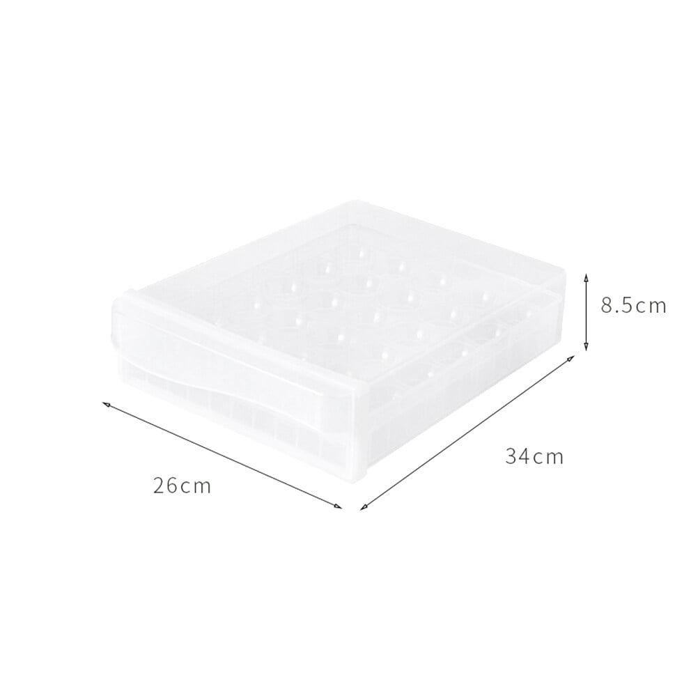 1 pc Household Eggs Containe Plastic Box Dumplings Box