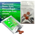 thumbnail image 2 of Tracer Dyes Pack Marine 3 Pack Fluorescent Tabs / Boating / Docks / Lakes / Ports Visual Dye Tablets prevent illegal discharge, 2 of 2