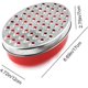 thumbnail image 3 of Cheese Grater Two Side Vegetable Slicer Stainless Steel Potato Shredder with Container Use for Carrots Cucumbers Onion Potato, 3 of 3