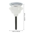 thumbnail image 5 of CIMAXIC 10-Pack Round Toilet Flush Push Button Replacement for Ceramic Water Tank, Home Bathroom Accessory, 5 of 6