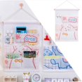 thumbnail image 1 of Bolsa de almacenamiento con bolsillos, bolsa de almacenamiento para colgar, bolsillos de almacenamiento, puerta de pared, armario, bolsa de almacenami Gato BLESIY Almacenamiento colgante, 1 of 7