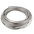 thumbnail image 3 of Uxcell 3mm Dia 12m 39.4ft Length 304 Stainless Steel Wire Rope Cable Uncoated for Hoist Pulley Wheel, 3 of 5
