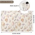 thumbnail image 3 of FORMRS A4 Clipboard Folder with Pen Holder Horizontal Foldable School Office Binder, Colorful Watercolor Seashells, 3 of 9