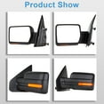 thumbnail image 3 of ECCPP Power Heated Turn Signal Puddle Lamps Driver Side Mirror Replacement fit 2007-2014 for Ford F-150 Pickup Left, 3 of 5