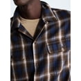 thumbnail image 5 of Free Assembly Men’s Cotton Twill Camp Shirt with Long Sleeves, Sizes XS-3XL, 5 of 7