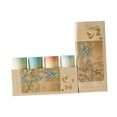 thumbnail image 3 of Juego de té de cerámica Strade Fareast Limited Kung Fu 4 tazas Diseño de montaña, 3 of 8