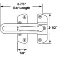 thumbnail image 2 of Cerradura de seguridad con barra giratoria Prime-Line U 9897 para puertas abatibles, 2 of 4