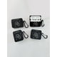 thumbnail image 2 of 1pc Spaceman Print Case & Keychain Compatible With Airpods, 2 of 3
