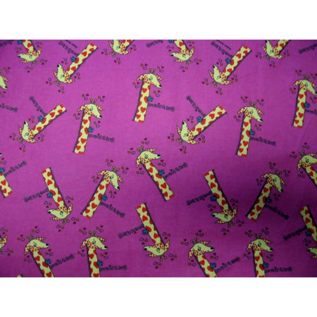 SheetWorld Fitted 100% Cotton Flannel Travel Crib Light Sheet (Fits BabyBjorn), Baby Animals