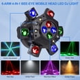 thumbnail image 3 of Luz móvil tipo moving head DJ Lumvraneo 150W RGBW con 6 brazos y DMX, 3 of 7