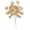 (Tall) Gold Fan Leaves - 2 Pack, variant on Artificial Vine, Hanging Ivy Sweet Potato Leaves Plastic Plants Foliage Vines, UV Resistant Greenery Fake Flowers for Indoor Outdoor Garden Door Wall Wedding Party Table Decoration Red 4 Pack