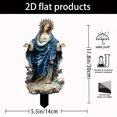 thumbnail image 3 of EWASWON Christmas Virgin Mary Garden Stake, Resin Religious Statue - Weatherproof Indoor Outdoor Decor with Metal Pole for Garden, Patio & Home, 3 of 6