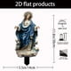 thumbnail image 3 of pstuiky Estaca de jardín Mary, soportes decorativos de suelo acrílicos para interiores y exteriores, 3 of 6