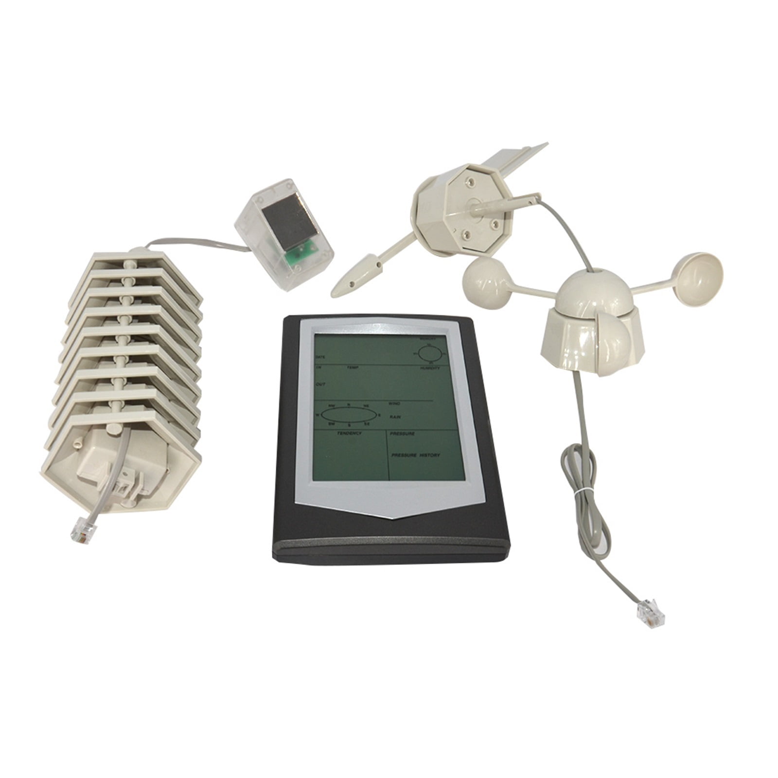 WS1040 Professional Weather Station With Solar Power 433MHz Or 868MHz With Transmission Range Up To 100 Meters ,Easy to Install