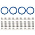 thumbnail image 1 of Labymos Bague de Remplacement de Jante de Roue de Perle RC Compatible avec 1/10 TRX4 SCX10 90046 90047, 1 of 6