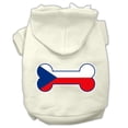 thumbnail image 1 of Sweat à Capuche en Forme d'Os Drapeau Tchèque Crème TP (8), 1 of 1