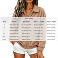 thumbnail image 3 of Enjoytime Fleece Jacket Women Collared Long Sleeve Zip Up Coat Fall Winter Warm Cozy Casual Plus Size Clothes with Pocket, 3 of 8