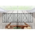 thumbnail image 2 of Well Woven Custom Size Runner - Choose Your Length - Eliana Dark Grey White High-Lo Textured 27 Inches Wide x 25 Feet Long Runner Rug (27" x 25' Runner), 2 of 7