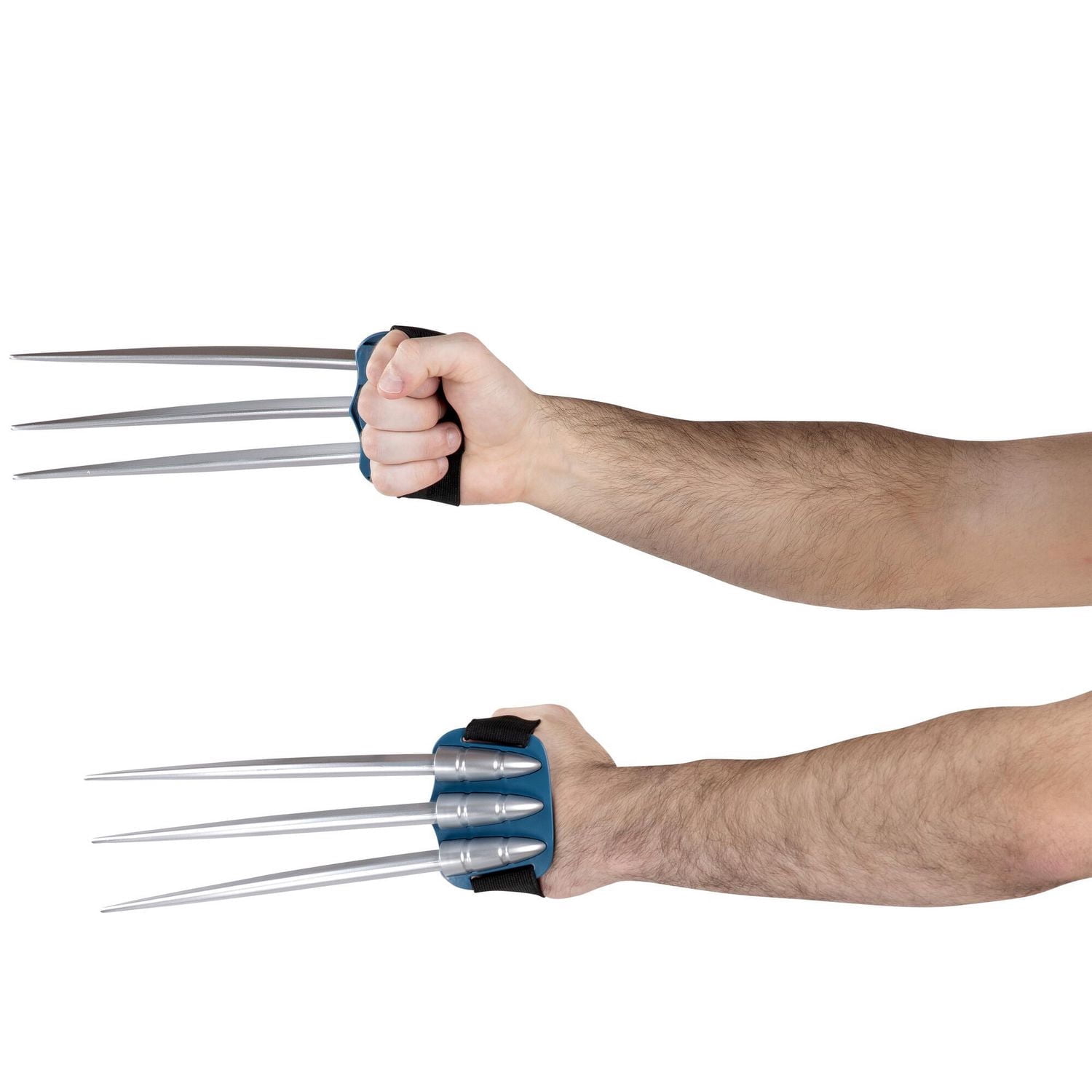 MARVEL Adult Wolverine Costume - Padded Jumpsuit, Gloves, Detachable Claws, and 3D Plastic Mask