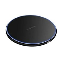 Fast Wireless Charger for All Phones - Certified 10W Max Charging Pad with Type C Compatibility for and Android Devices