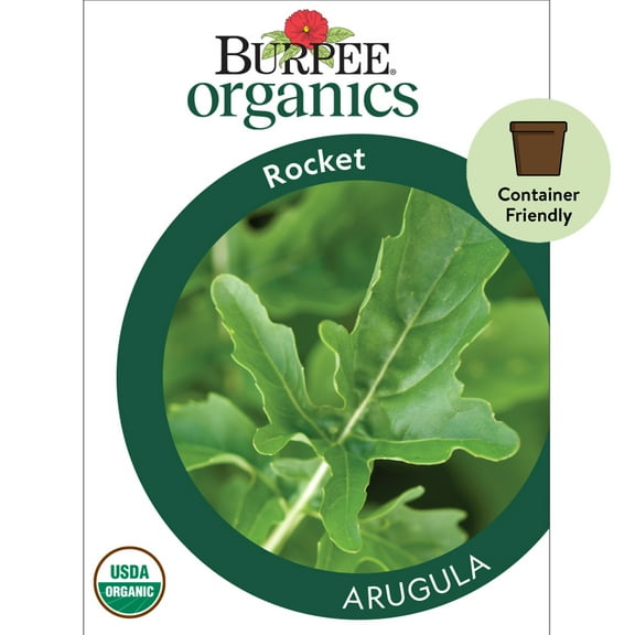 Burpee Organic Rocket Arugula Vegetable Seed, 1-Pack