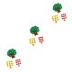 thumbnail image 3 of Tholdsy Tree Match Juguete de enseñanza digital Rompecabezas no tejido Juguete creativo Kindergarten Niños Juguete de matemáticas Type1 NO1, 3 of 6