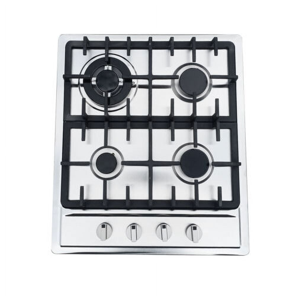 23inch 4 Burner Built-In Stove Top Gas Cooktop Kitchen Easy to Clean Gas Cooking
