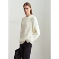 thumbnail image 5 of Amii Minimalist 2024 Suéteres de Navidad de Invierno para Mujer Jersey de Cuello Redondo Jersey Suelto de Manga Larga Top de Punto Suave Ropa 12424099, 5 of 5
