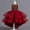 Red, variant on Generic Kids Girls Flower Sequin Dress Birthday Princess Dresses Tulle Pearl Sleeveless Party Pageant Gown for 4-15Years
