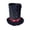 Black, variant on HNMKIU Elegant Floppy Top Hat for Stage Performances Events and Themed Birthday Party Celebrations Brown,One Size