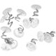 thumbnail image 4 of Clear Head Twist Pins, Compatible with Upholstery, Slipcovers and Bed Skirts, Set of 100, 4 of 5