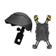 thumbnail image 4 of Visera para teléfono de motocicleta con parasol, moderna, giratoria 360 grados, antideslizante. Amarillo, 4 of 9