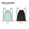 thumbnail image 2 of Yiaed Daisy Floral A Print Drawstring Bags Drawstring Backpack Bulk String Back Pack Gym Sport Bag-Medium, 2 of 5