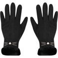thumbnail image 2 of Guantes de invierno para mujer, mensajes de texto con pantalla táctil, forro cálido, guantes para clima frío, regalos de Navidad, guantes para clima frío, lindo gato, 2 of 5