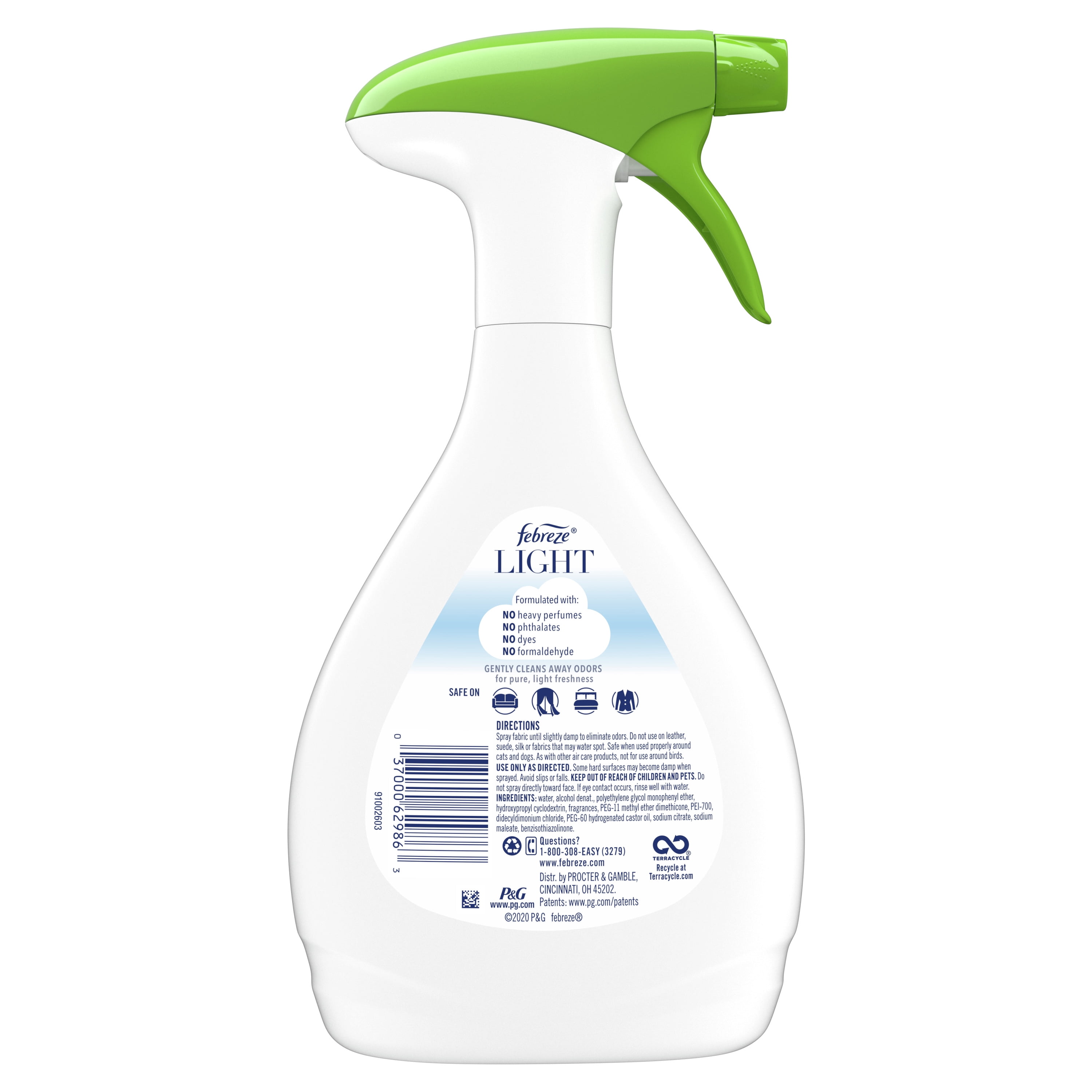 Febreze Light Odor-Eliminating Fabric Refresher, Bamboo, 27 Fl Oz