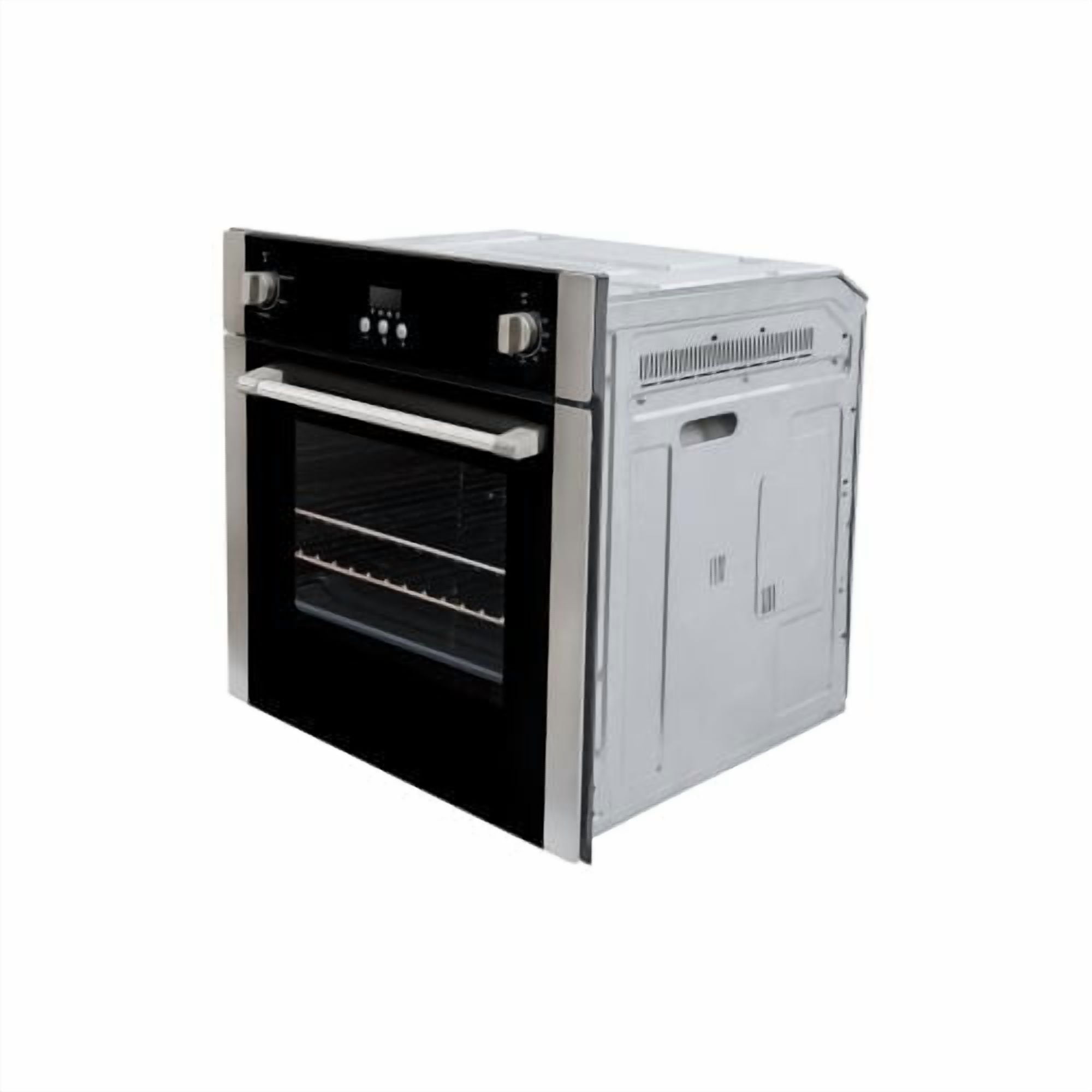 Magic Chef 24 Inch Built-In Wall Oven, Stainless and Black