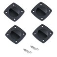 thumbnail image 1 of Thorn Tirador Al Ras Pestillos Cuadrados De Nylon Para Barcos Tiradores Al Ras Para Puertas Correderas Pestillo Del Compartimiento Del Barco Pestillos Marinos Accesorios Para Lanchas Motoras Y Cabinas, 1 of 5